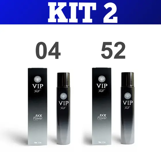 Kit 2 Perfume Masculino 04 e 52 Touti Vip Lançamento