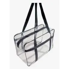 Bolsa Grande Neon Transparente/Trabalho/Praia/enfermagem/Natação/Presidio/Piscina/Maternidade