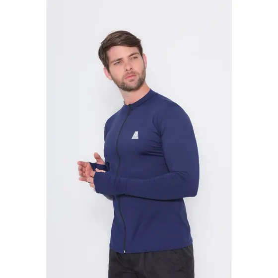 CAMISETA TÉRMICA MASCULINA POLIAMIDA PROTEÇÃO SOLAR UV 50 + CORRIDA PEDAL TECIDO GELADO E MACIO