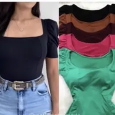 Body Manga Bufante Princesa Blogueira Influencer