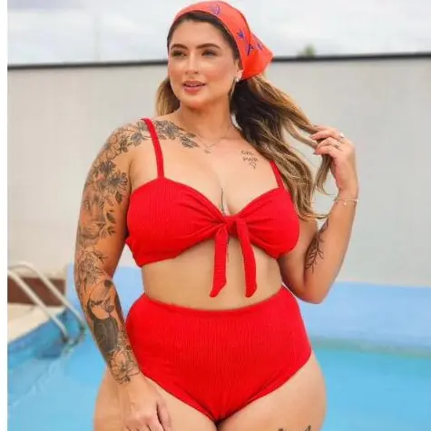 Biquini Plus Size Hot Pant