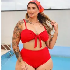 Biquini Plus Size Hot Pant