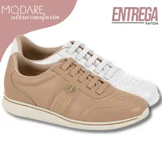 Tênis Modare Ortopédico Ultra Conforto Feminino Amortecedor Gel Macio Slip On Sapato Casual Original