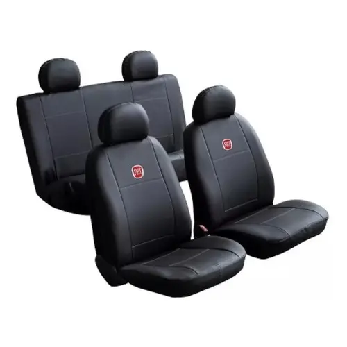 Capa Banco Modelo   para banco de Carro Couro e Pluma para Banco de Carro  para FIAT STRADA CABINE DLA (3 PORTAS) E ESTENDIDA (2 PORTAS)