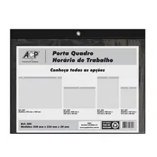 Porta Alvara quadro Horário trabalho Horiz. - ACP Pct c/5