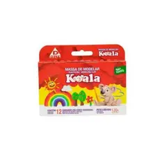 Massa para modelar Koala c/ 12 cores pct com 06