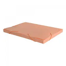 Pasta Elast.Acp 20Mm Laranja Pastel