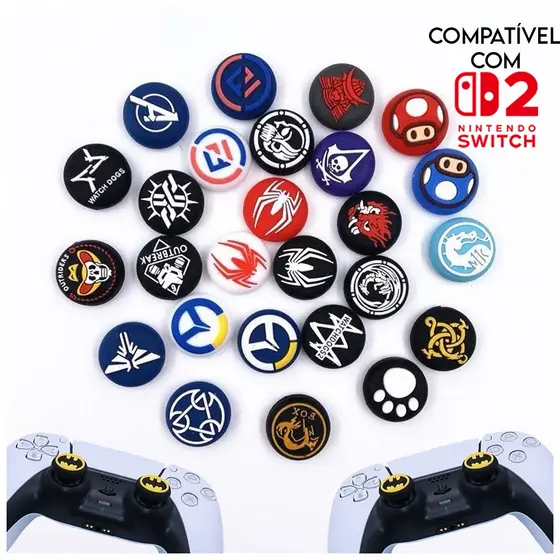 (A) Par de Grip Premium para controle Vários consoles