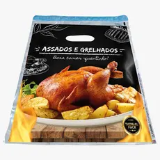 Embalagens Termicas Para Delivery De Assados 250 Unidades.