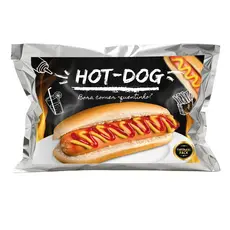 Embalagens térmicas para delivery de hot dog 500 unidades.