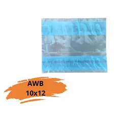 Envelope AWB 10X12 saco para nota fiscal, canguru, janelinha pacote com 500 unidades.