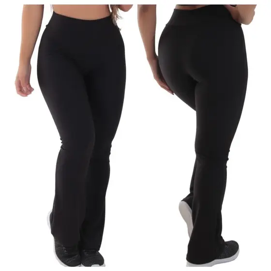 Legging Feminina Flare Flanelada ,Peluciada Cintura Alta , Boca de Sino Bailarina ref: CÇFLAI-3