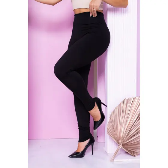 Legging Flanelada Calça Leg Fitness Suplex Peluciada Por Dentro