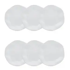 Conjunto de 6 Pratos Sobremesa 21,5m Ryo White