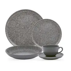 Aparelho de Jantar e Chá 20 Peças Oxford Flat Gray