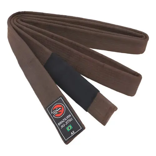Faixa Para Jiu-jitsu Marrom Adulto Reforçada Naja Extreme