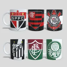 CANECA PERSONALIZADA DE TIME COM NOME