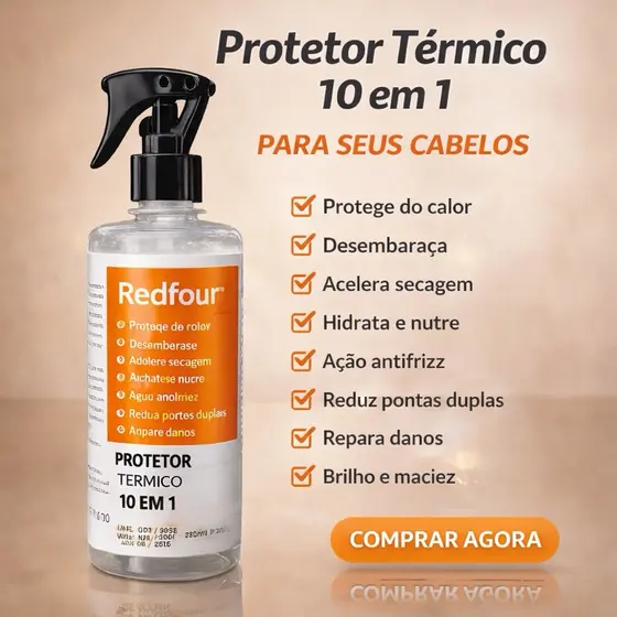 Protetor Térmico  Redfour Capilar Finalizador   Original 500ml