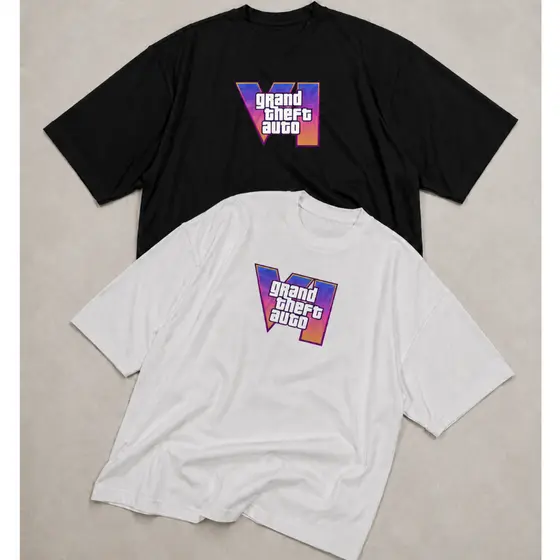 Camiseta GTA 6 Lançamento Logo Videogames Unissex
