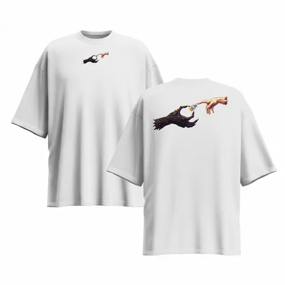 Camiseta Oversized Unissex Tren / 100% Algodão Treino Academia Gym Motivacion
