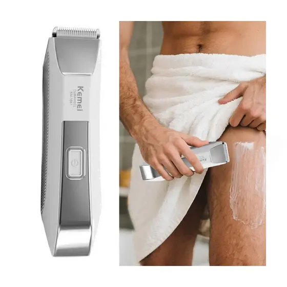 Máquina Aparador De Pelos Desmatador De Joias Kemei 2 In 1 Aparador De Pelos  Joias Kemei 127/220v