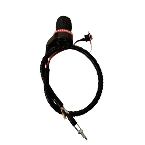 Acelerador completo para rabeta barco Vulcan Tekna