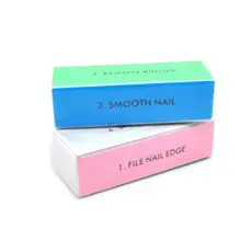 Kit 10 Lixa Para Unhas - Bloco Polidora