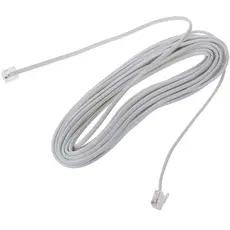 CABO EXTENSÃO FIO DE TELEFONE FIXO 5 METROS