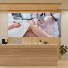 Painel Adesivo Salão de Beleza Depilação Laser Cera