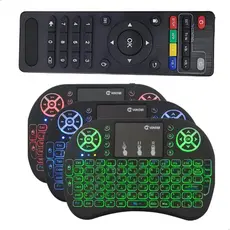Controle Remoto E Teclado Smart Wireless Compativel Tv Box