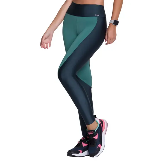 Calça Legging Com Recorte - Selene
