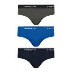 Kit Cueca Slip Algodão c/3 - Selene