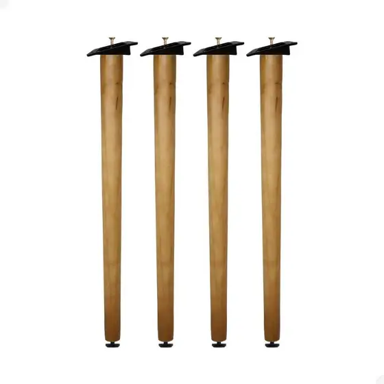 Kit 4 Pés Palito Retro de 55cm Decoração com Chapinha e Parafuso