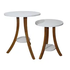 Mesinha De Canto Vintage Premium MDF Decoração Casa Escritório Sala Quarto