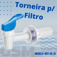 Torneira P/ Bebedouro/ Refresqueira/ Filtro de água P/ Garrafão