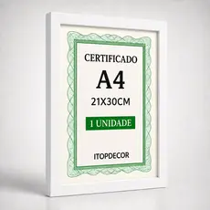 Moldura para Foto A4 21x30 Quadro Decorativo Parede Porta Retrato Moderno