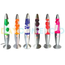 Luminária de Lava Lamp Bolha 110v 220v