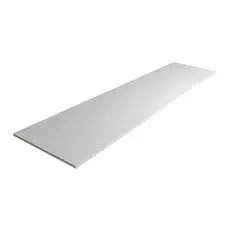 Prateleira 120x15 Mdf Branco Sob Medida Suporte Invisivel