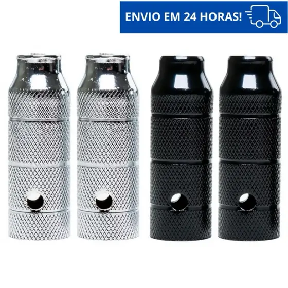 Par de Apoio Pedaleira De Apoio Bicicleta TROLHÃO em Aço 38x110mm Cross Wheeling Dirt Bike