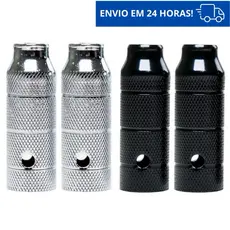 Par de Apoio Pedaleira De Apoio Bicicleta TROLHÃO em Aço 38x110mm Cross Wheeling Dirt Bike