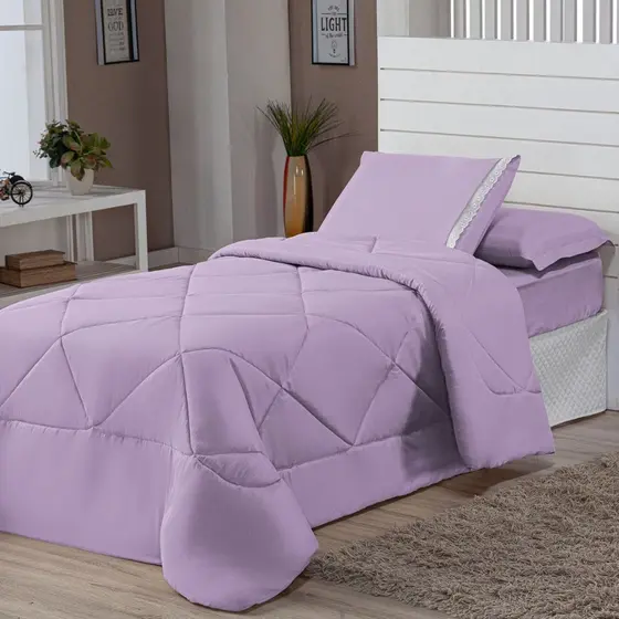 Edredon Solteiro Confortavel Inverno Ternura Infantil