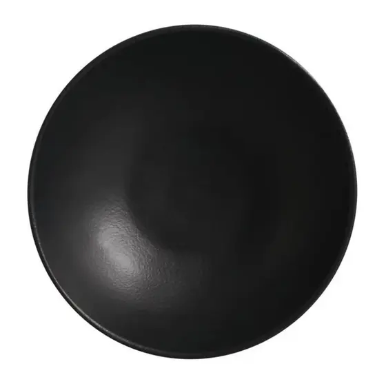 Tigela Média Orgânico Stoneware Preto Matte