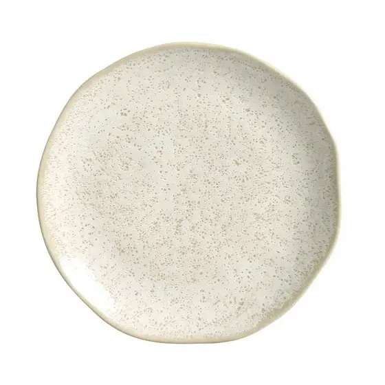 Porto Brasil Conjunto 6 Pratos Raso Orgânico Vanilla 27,5cm Lançamento 2025
