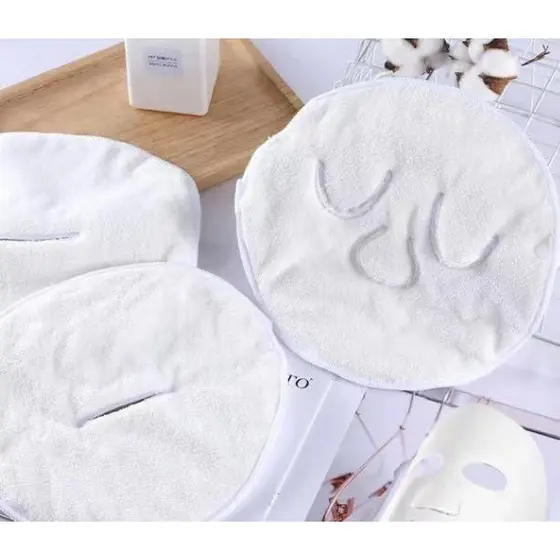Máscara De Rosto Toalha Quente Compressa Cuidados Skin Care