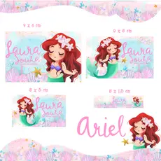 ETIQUETA ADESIVA PERSONALIZADA ESCOLAR ARIEL