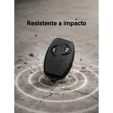 Kit Carcaça Controle Rossi Portão Eletrônico Modela Redondo Capa Ultra Resistente de Reposição