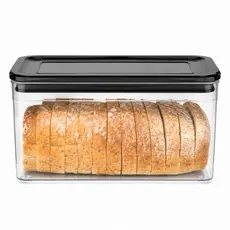 Pote Hermético 1,5L Helsim Tampa Vedação BPA Free Porta  Bolo Bolacha Organizador Cozinha