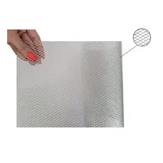 Tela De Alumínio Expandido Grade Nas Medidas de  33x100cm Para Anti Insetos