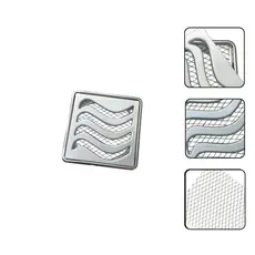 Ralo 10x10 Elite em Alumínio com Aro de Fixação em Inox  + Tela