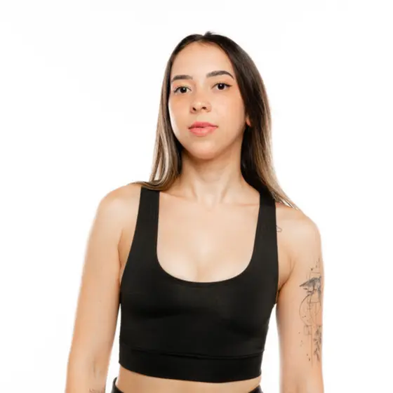Top nadador Academia Ginastica Musculação Treino Suplex Liso